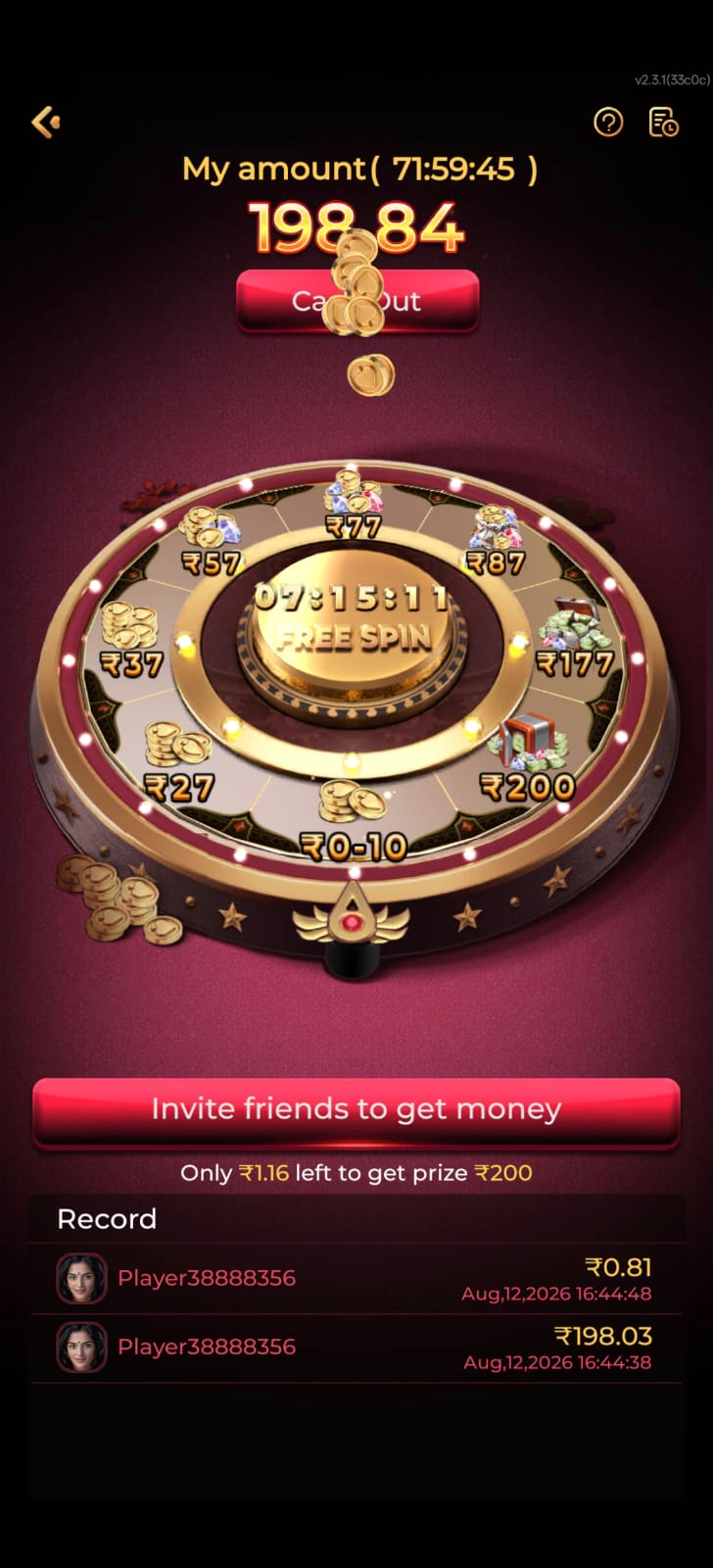 rajspin app